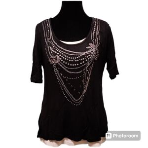 🌟Host Pick 10/31🌟 a.n.a. - black Short Sleeve Tee